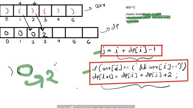 leetcode 32 Longest Valid Parentheses смотреть онлайн