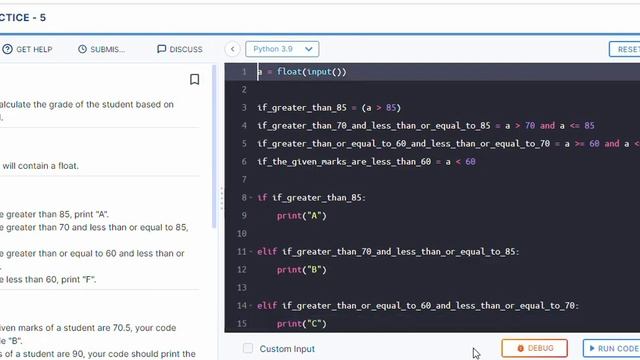 Nested Conditions | Coding Practice - 5 Answers | Python | NxtWave | CCBP 4.0 смотреть онлайн