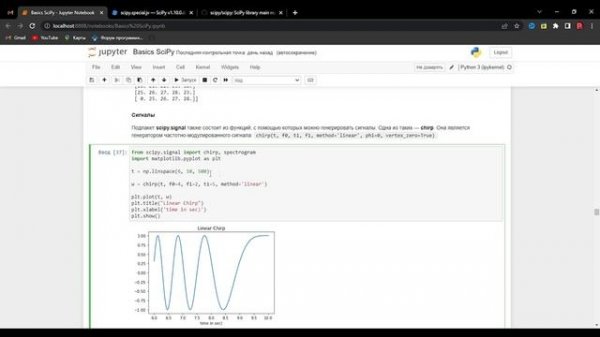 Основы SciPy | Научные И Математические Вычисления На Python