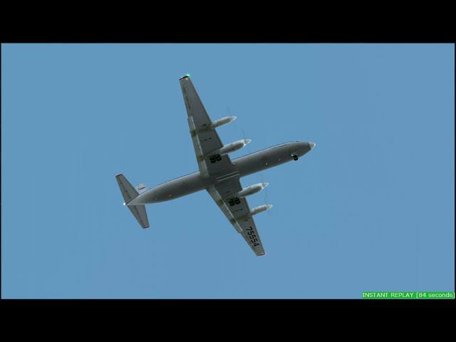 FS2004 Ил-18В. Сделал заново рабочее место штурмана. Изменение звука в кабине экипажа смотреть онлайн
