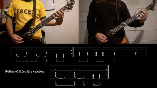 Play Band Maid - Thill - Cover with tabs (Miku Guitar) смотреть онлайн