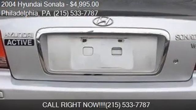 2004 Hyundai Sonata LX 4dr Sedan for sale in Philadelphia, P смотреть онлайн