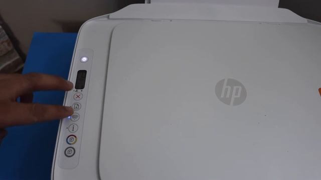 HP DeskJet 2700 Printer WiFi Setup Mode. смотреть онлайн