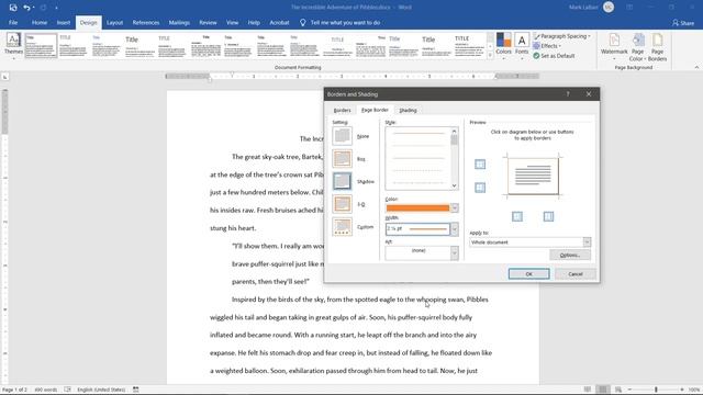 How to Add Border to a Page in MS Word | How to Add a Border to an Entire Page in Word смотреть онлайн
