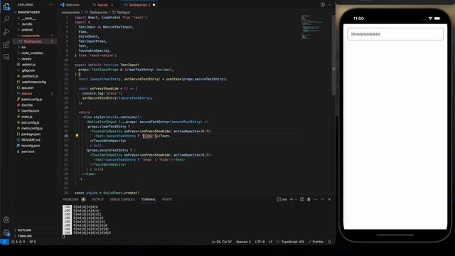React Native - text input - how to clear text? смотреть онлайн