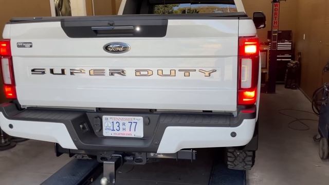 2022 Ford F 350 7.3L GAS V8 w/ X-PIPE & BORLA PRO-XS! смотреть онлайн