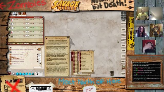 Savage Worlds, Zombie Apocalypse Season 2, Episode 33, "War of the Dead, Sanctuary & Loss" смотреть онлайн
