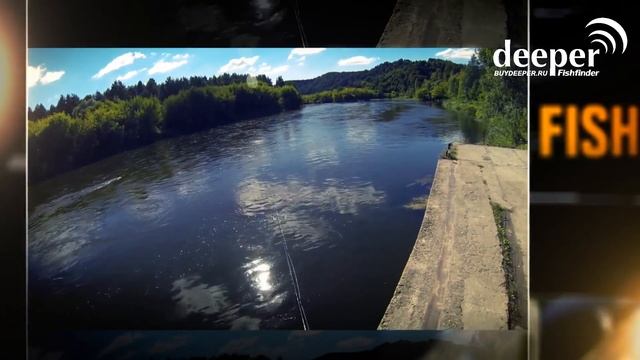 Портативный эхолот - Deeper Smart Fishfinder смотреть онлайн