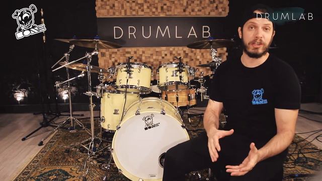 BONE Vanilla Maple - Carbon Drum Set смотреть онлайн