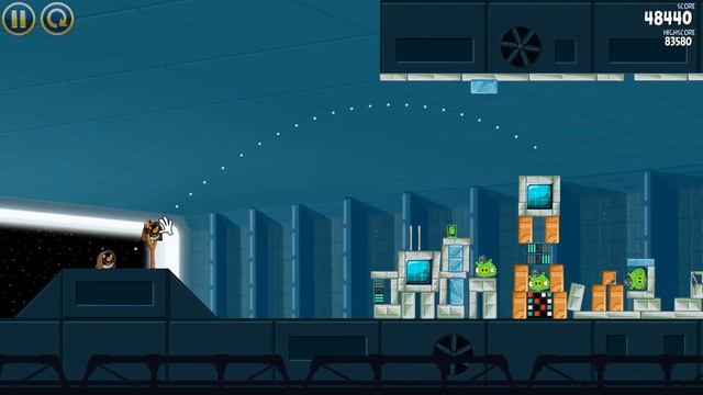 Death Star 17. Angry Birds: Star Wars. Прохождение смотреть онлайн