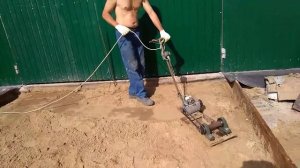 Трамбовка  или виброплита своими руками
