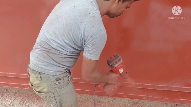Electric paint spray gun without air compressor ! BUILDSKILL Pro latest heavy duty gun смотреть онлайн