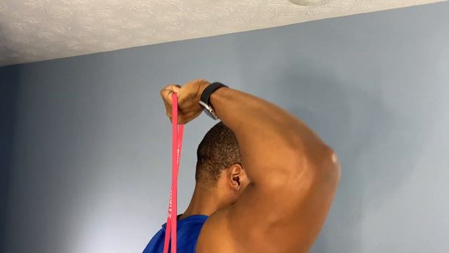 Resistance Band Tricep Workout | Get rid of JIGGLY ARMS!!! смотреть онлайн