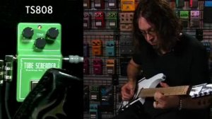 Ibanez Tube Screamer TS808 Overdrive Pedal - PMT