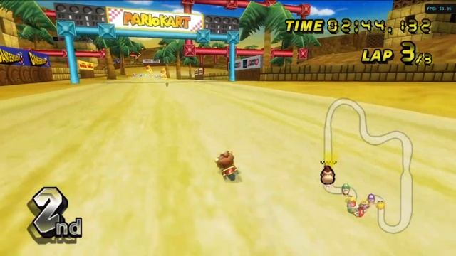 Mario Kart Wii(Lenovo Ideapad 310, Dolphin Emulator) смотреть онлайн