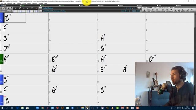 TUTORIAL #1: How to make a backing track using Band-In-A-Box! смотреть онлайн