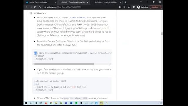 Instalação WebODM смотреть онлайн