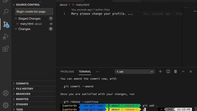 [Git & Github] 17 - Rebase(3/3) смотреть онлайн
