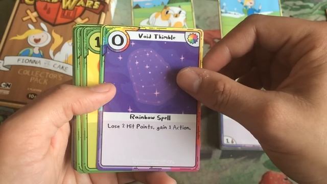 Adventure Time Card Wars Fionna VS. Cake Collector's Pack Opening смотреть онлайн