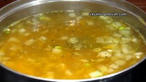 Суп с клецками без мяса. | Вкусно готовим