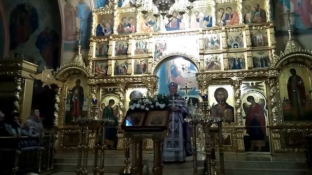 Воскресная проповедь отца-настоятеля Николая в неделю преподобной Марии Египетской. смотреть онлайн