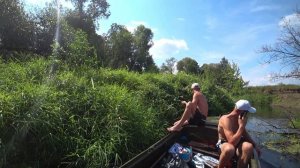 По реке Кашма дошли до серьёзного завала Часть 2