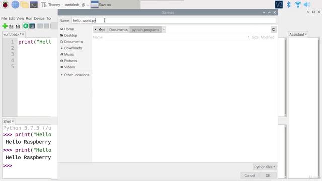 2. Your first Python program - Discover the Thonny IDE смотреть онлайн