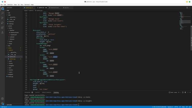 Python/Kivy POS System v2: 24 - Admin Nav 02 смотреть онлайн