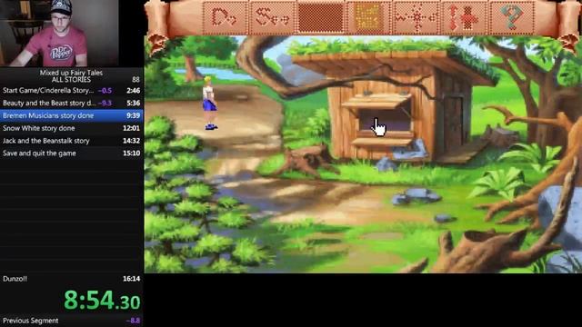 Mixed up Fairy Tales ALL Stories former world record 15:53.11 смотреть онлайн