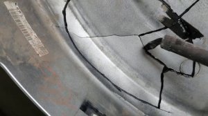 Ремонт колпака запасного колеса Toyota Rav4.  Сварка ABS пластика