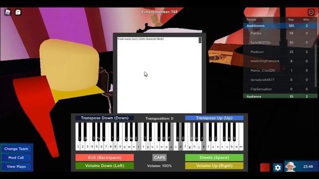 Giorno's Theme | Roblox Talent Show | Piano смотреть онлайн