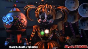 Ultimate Custom Night ФРАЗЫ аниматроников НА РУССКОМ. Озвучка Бейби и Скрап Бейби.