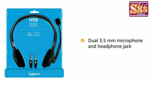 Logitech H110 Wired Headset review ? Best Gaming Headphones Under 1000⚡ смотреть онлайн