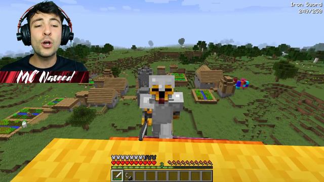 Minecraft HIDDEN SECRET RAINBOW STAIRS INSIDE VILLAGE MOD / FIND THE SECRET STAIRCASE !! Minecraft смотреть онлайн