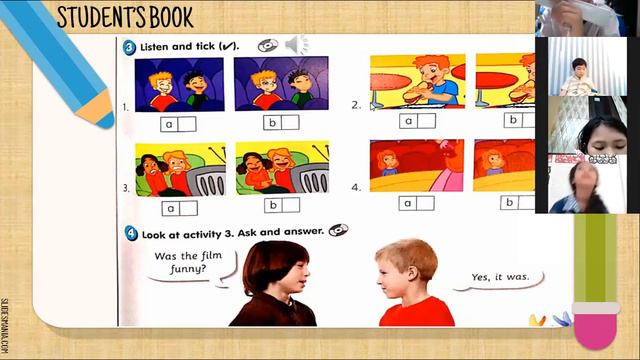 English Grade 3 - Past Continuous Tense (Was/Were) смотреть онлайн