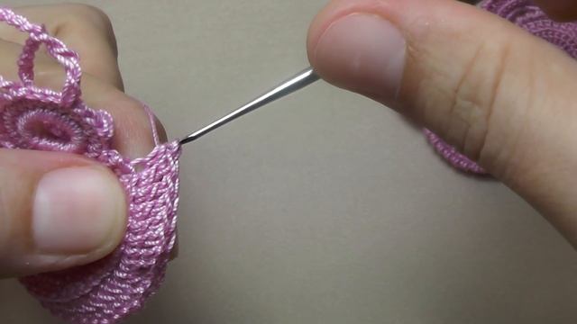 Мастер-класс вязание цветка крючком по спирали - Spiral crochet flower смотреть онлайн