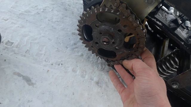 Еще один самодельный снегоход смотреть онлайн