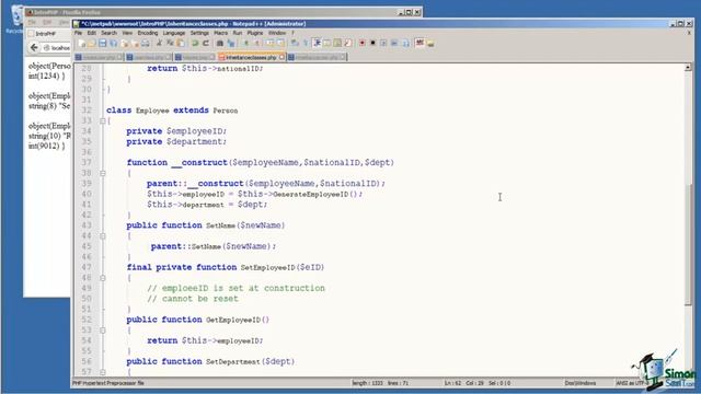 Chapter 8 - Inheritance Demo смотреть онлайн