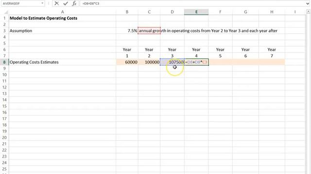 Excel Demo of Dragging a Formula смотреть онлайн