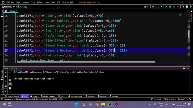 Part-1 - Hospital Management System Project in Python with MySql database | Tkinter -2022 смотреть онлайн