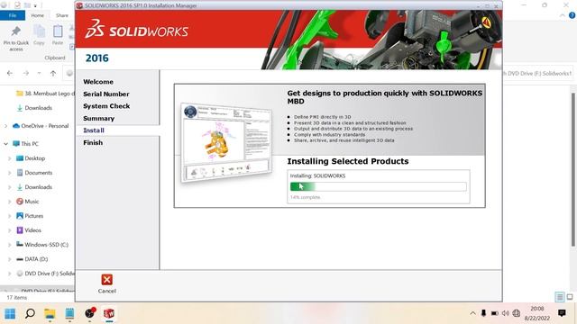 How to Install Solidworks 2016 on Windows 11 Home 64 bit смотреть онлайн