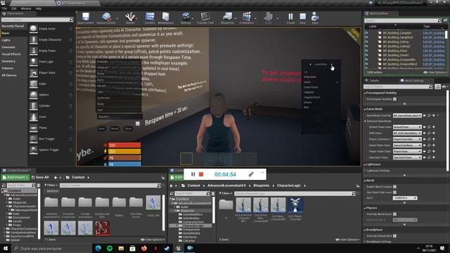 Easy Survival RPG v2.5 + ALS V4 Replicated + Character Customizer смотреть онлайн