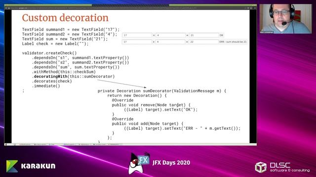 ValidatorFX | Robert Lichtenberger @ JFX Days 2020 смотреть онлайн