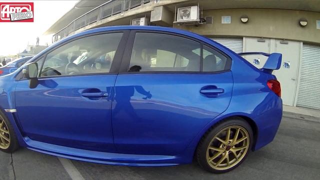 AR-Live: новая Subaru WRX STI на трассе Лагуна Сека в Калифорнии смотреть онлайн