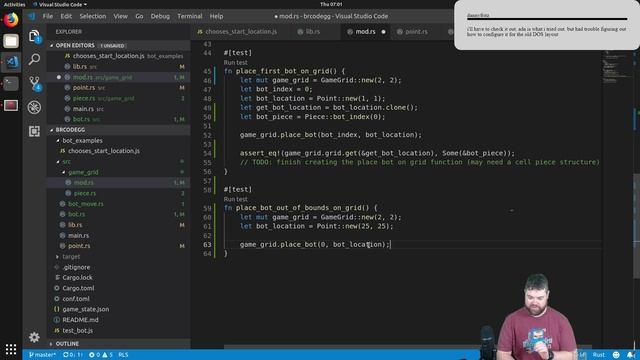 Lets build a game (brcodegg day 14) with Rustlang смотреть онлайн