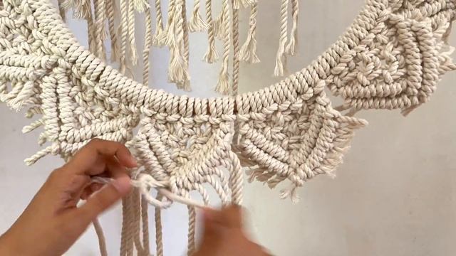 DIY Macrame Mandala Mirror | Large Size | Easy Tutorial for Beginners смотреть онлайн