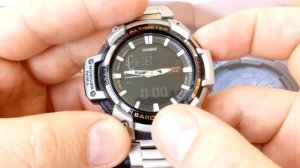 КОРРЕКТИРОВКА CASIO SGW-450, РЕЖИМ  ЧАСОВ