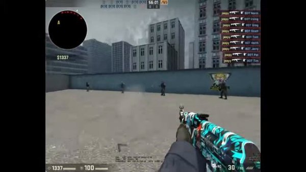 Aim botz-training map update -feb 4th 2017