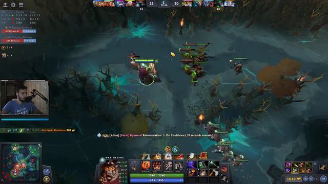 [4560] Wraith King - 28 августа / Запись стрима / Dota 2 смотреть онлайн