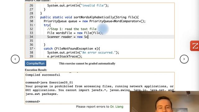 How to implement a Java program to alphabetically sort words in a file смотреть онлайн